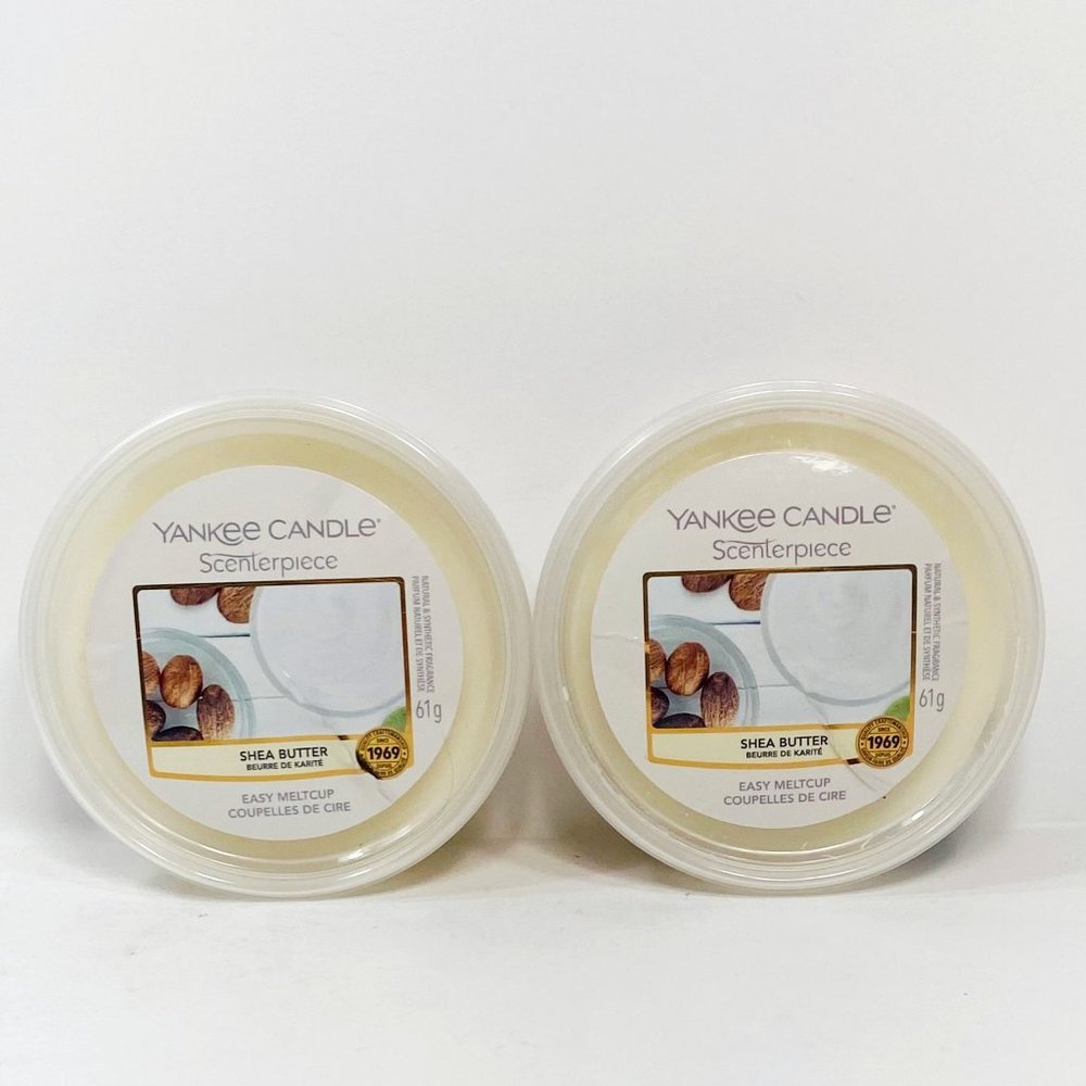 Yankee Candle Easy Meltcups Shea Butter 2.2 Oz. Pack Of 2.